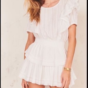 LOVE SHACK FANCY Natasha dress size xs
